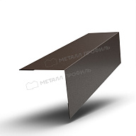 Планка угла наружного 75х75х2000 (VALORI-20-DarkBrown-0.5)